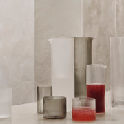 Ferm Living Džbánek na mléko Ripple Jug, Smoked Grey - DESIGNSPOT