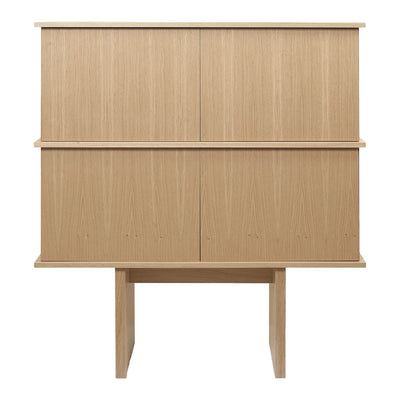 Ferm Living Příborník Stilt, Double, Natural Oak - DESIGNSPOT
