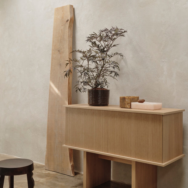 Ferm Living Úložný box Mist Box, S, Charcoal - DESIGNSPOT