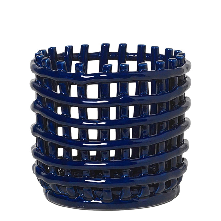 Košík Ceramic Small, Blue