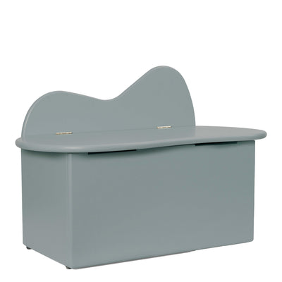 Ferm Living Dětská úložná lavice Slope, Storm - DESIGNSPOT
