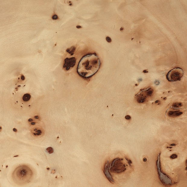 Ferm Living Konferenční stolek Post, Small, Poplar Burl - DESIGNSPOT