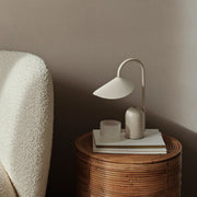 Ferm Living Skleničky na šampaňské Ripple, Frosted, sada 2 kusů - DESIGNSPOT