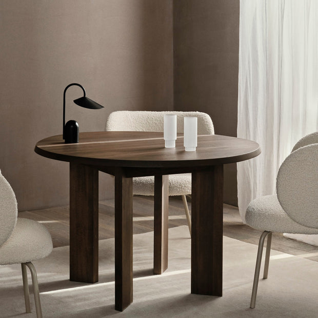 Ferm Living Skleničky na bílé víno Ripple, Frosted, sada 2 kusů - DESIGNSPOT