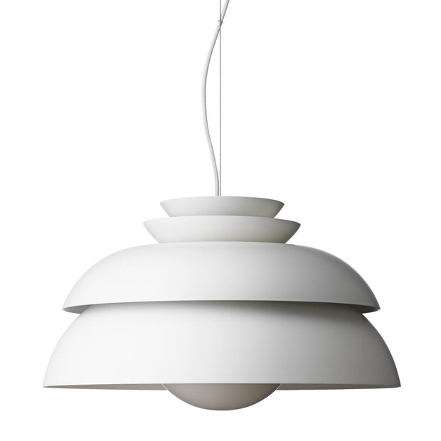 Fritz Hansen Závěsná lampa Concert Ø55, White - DESIGNSPOT