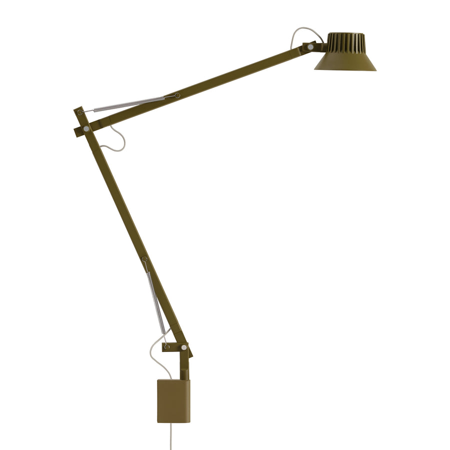 Nástěnná lampa Dedicate L2, Brown Green