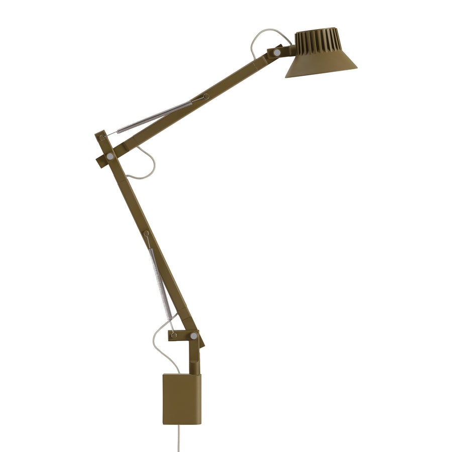 Nástěnná lampa Dedicate S2, Brown Green