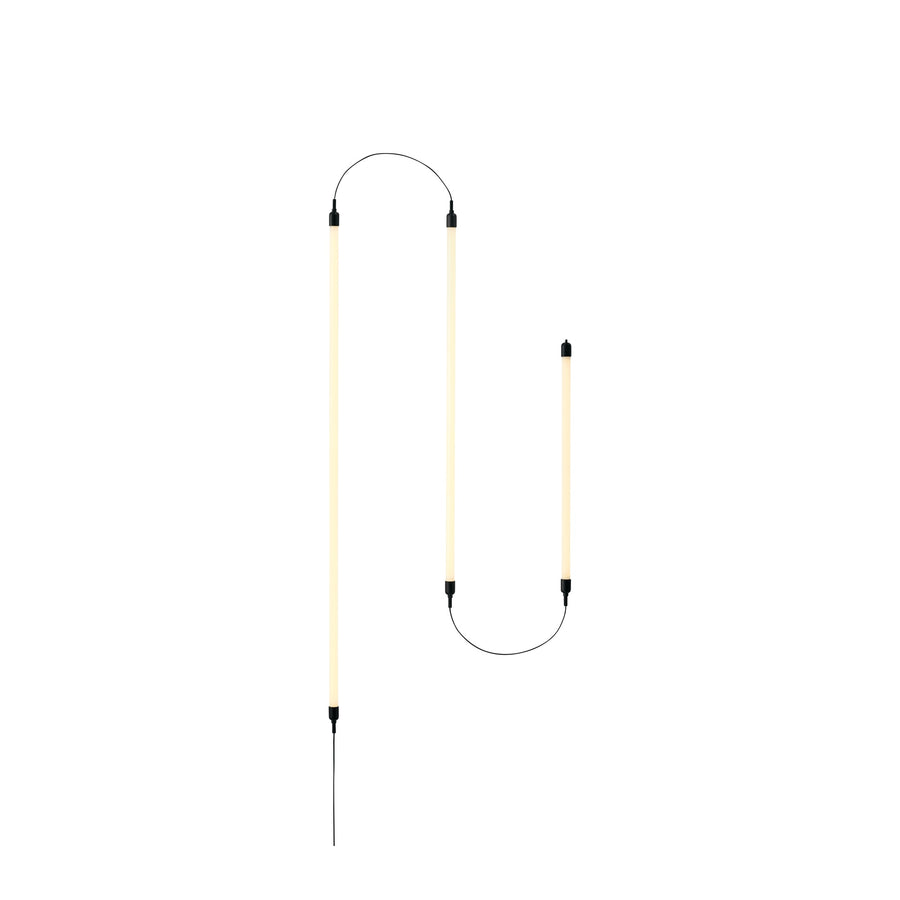 Nástěnná lampa Fine, Configuration 6, Black
