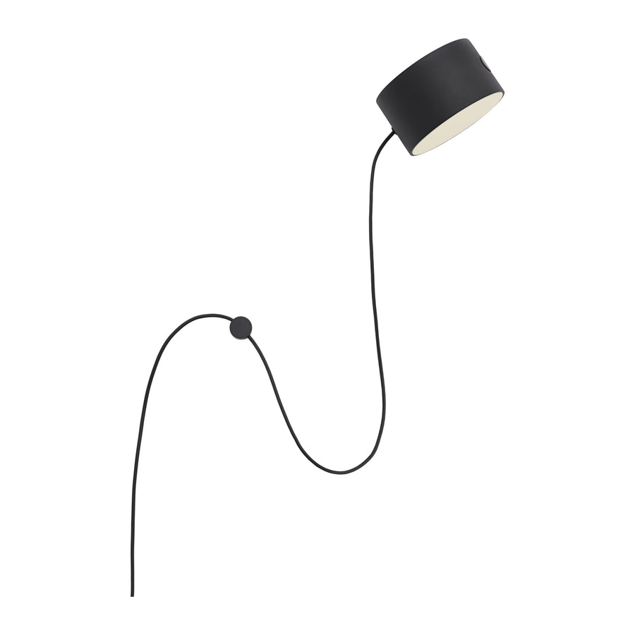 Nástěnná lampa Post, Black