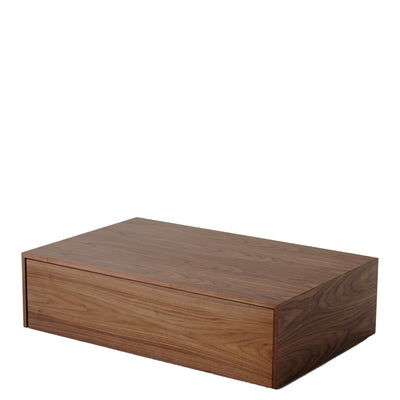 New Works Konferenční stolek Mass High, Drawer, Walnut - DESIGNSPOT