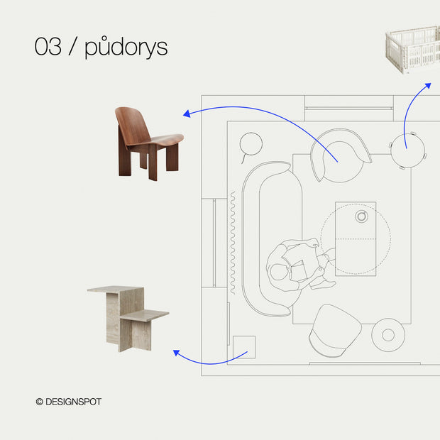 DESIGNSPOT Návrh interiéru na míru: rozšířený balíček - DESIGNSPOT