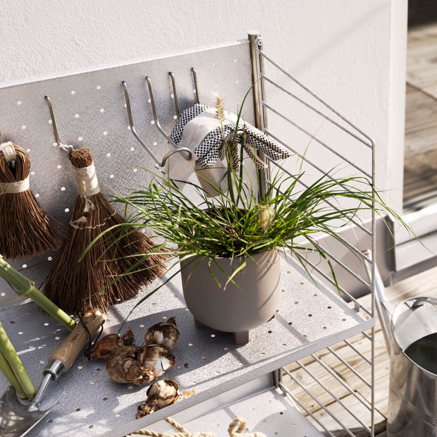 String Sada háčků k zadnímu panelu 4ks, Stainless Steel - DESIGNSPOT