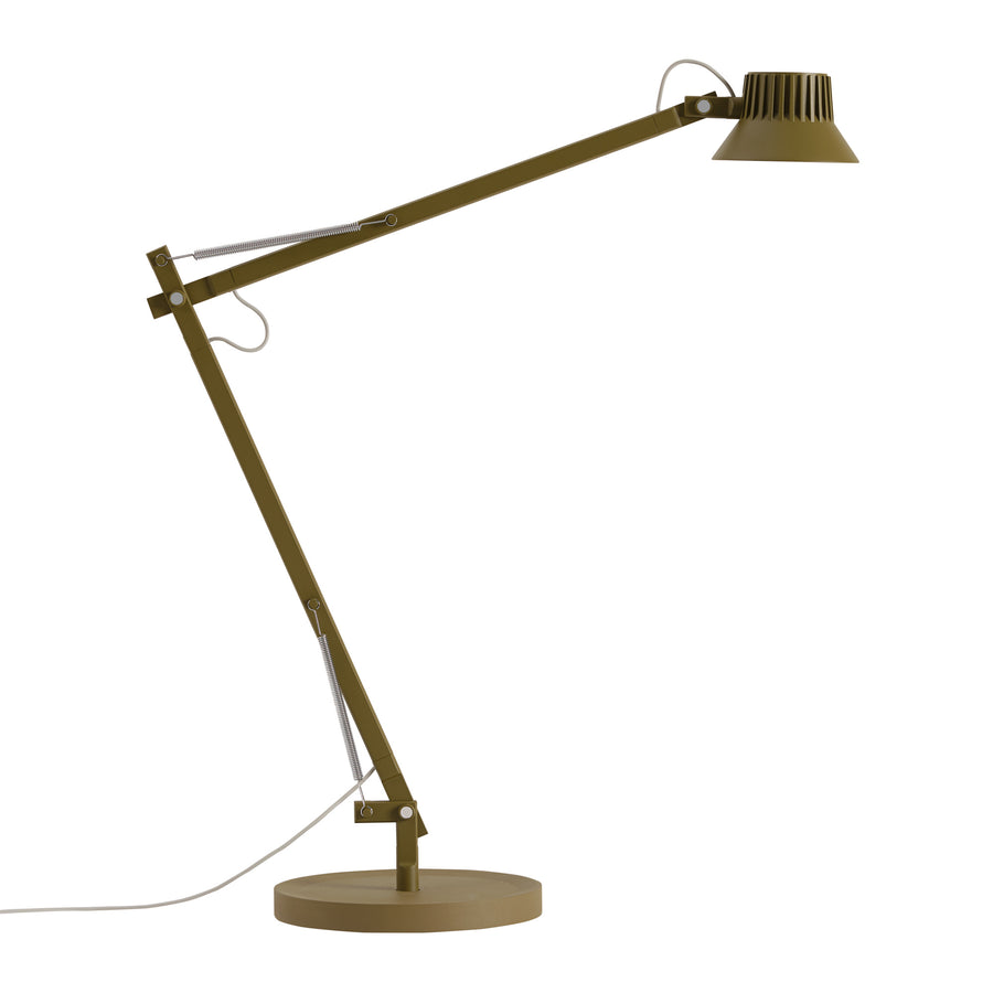 Stolní lampa Dedicate L2, Brown Green