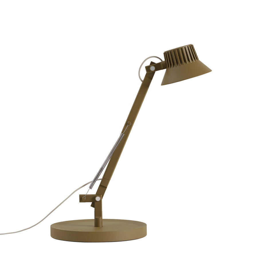 Stolní lampa Dedicate S1, Brown Green