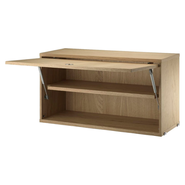 String Skříňka Cabinet with Flip Door, Oak - DESIGNSPOT