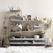 String Podlahový panel 85 x 30 cm, Galvanized - DESIGNSPOT