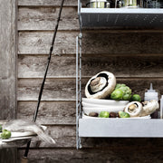 String Podlahový panel 85 x 30 cm, Galvanized - DESIGNSPOT