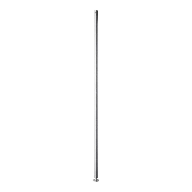 String Sloupek pro podlahový panel 85 x 30 cm, Galvanized - DESIGNSPOT