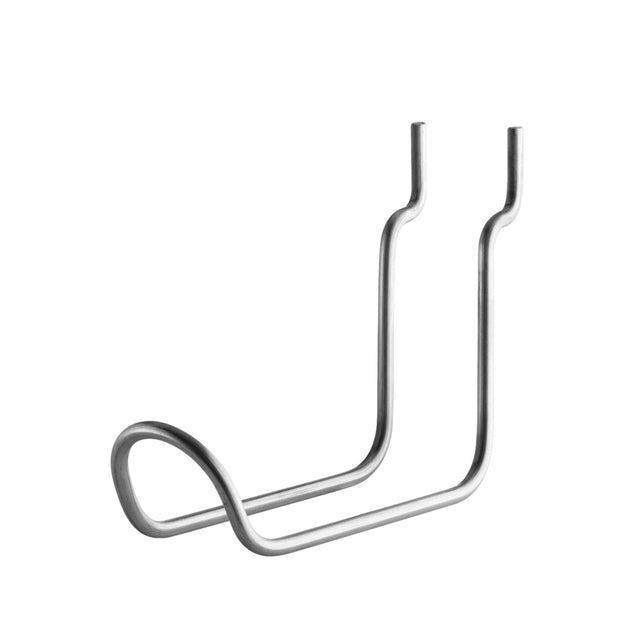 String Sada dvojitých háčků k zadnímu panelu 2ks, Stainless Steel - DESIGNSPOT