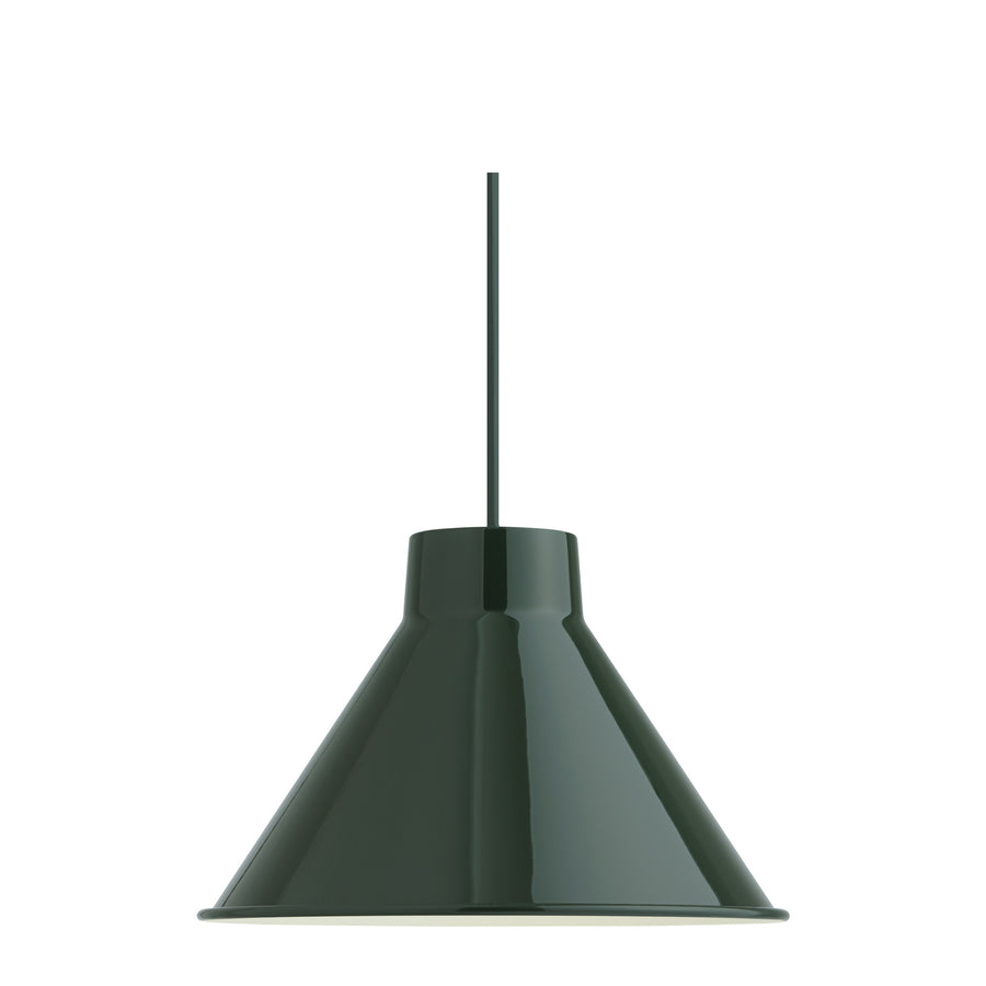 Závěsná lampa Top Ø 28, Dark Green