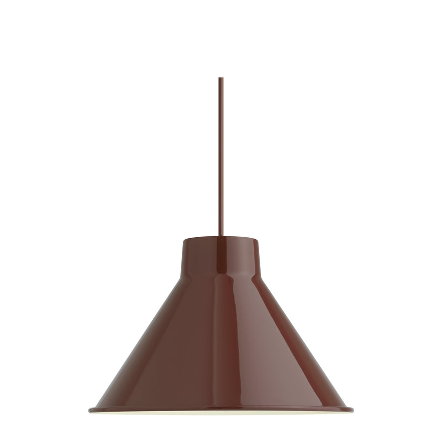 Závěsná lampa Top Ø 28, Deep Red