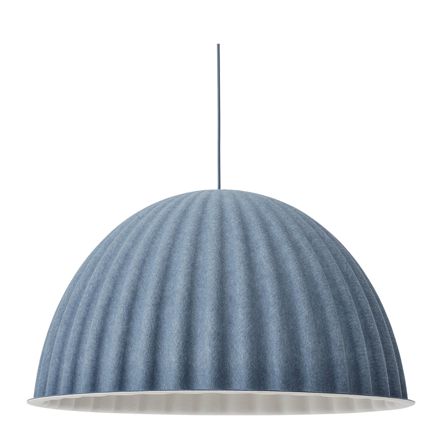 Závěsná lampa Under The Bell Ø 82, Blue Grey