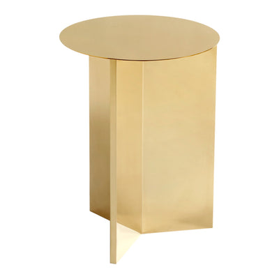 Hay Stolek Slit Table, High Brass - DESIGNSPOT