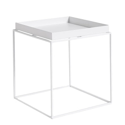 Hay Stolek Tray Table M, White - DESIGNSPOT