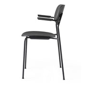 Audo Copenhagen Židle Co Chair s područkami, Black / Black Oak - DESIGNSPOT
