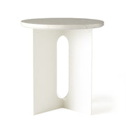 Audo Copenhagen Odkládací stolek Androgyne, Ivory - DESIGNSPOT