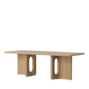 Audo Copenhagen Konferenční stolek Androgyne Lounge, Natural Oak - DESIGNSPOT