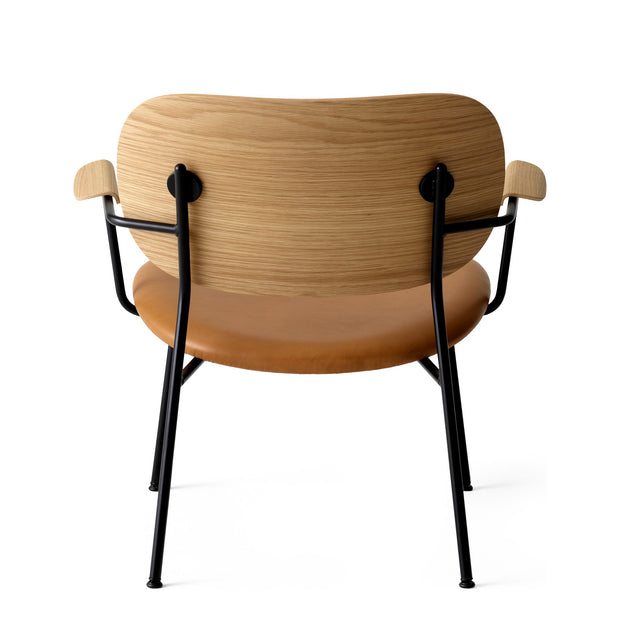 Audo Copenhagen Křeslo Co Lounge Chair, Black / Natural Oak / Dakar 250 - DESIGNSPOT