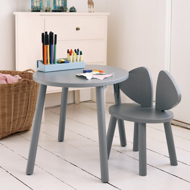 Nofred Dětský stolek Mouse, Grey - DESIGNSPOT