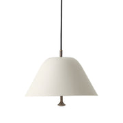 Audo Copenhagen Závěsná lampa Levitate 28, Grey / Bronzed Brass - DESIGNSPOT