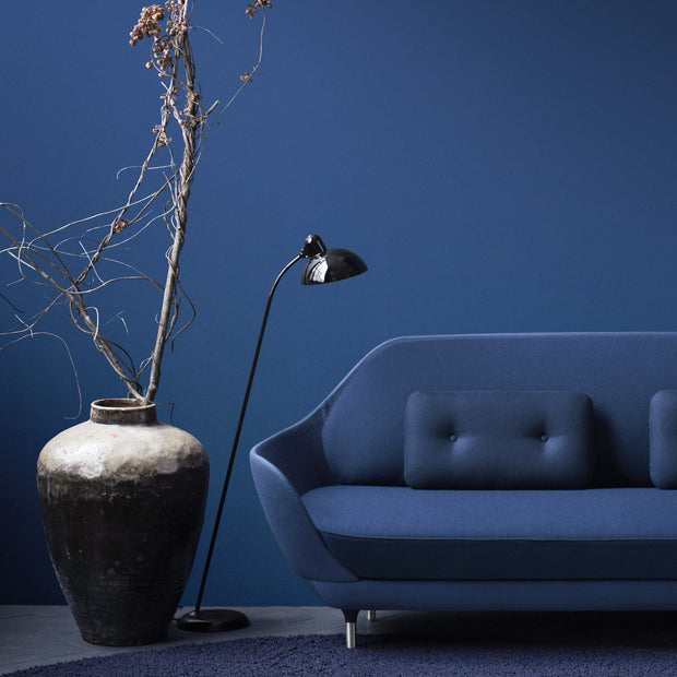 Fritz Hansen Stojací lampa Kaiser Idell, Black - DESIGNSPOT