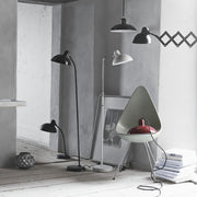 Fritz Hansen Stojací lampa Kaiser Idell, Black - DESIGNSPOT