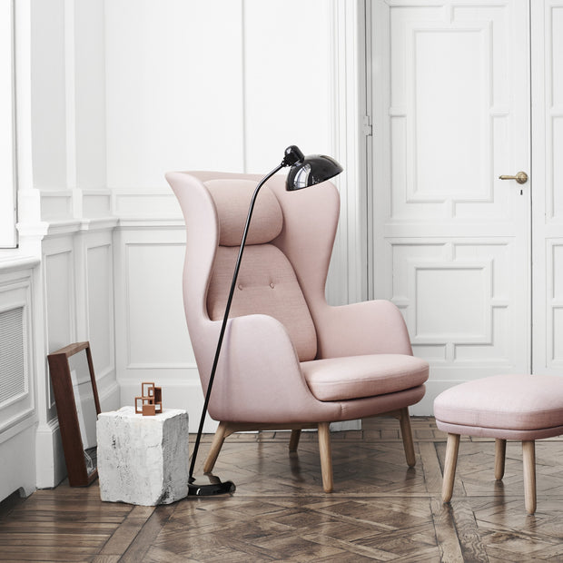 Fritz Hansen Stojací lampa Kaiser Idell, Black - DESIGNSPOT