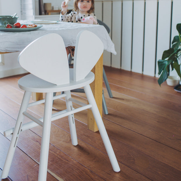 Nofred Dětská židle Mouse Junior, White - DESIGNSPOT