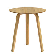 HAY Odkládací stolek Bella Ø45 High, Oiled Oak - DESIGNSPOT