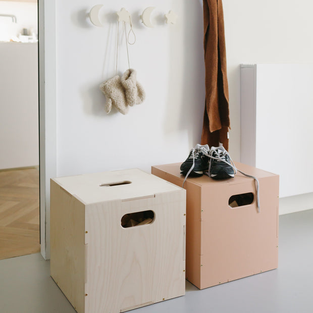 Nofred Úložný box Cube, Sand - DESIGNSPOT