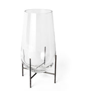 Audo Copenhagen Váza Echasse S, Clear / Bronzed Brass - DESIGNSPOT