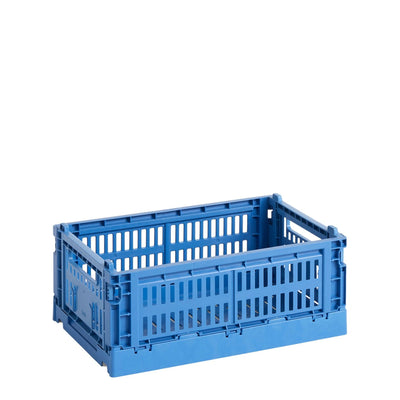 Hay Úložný box Colour Crate S, Electric Blue - DESIGNSPOT