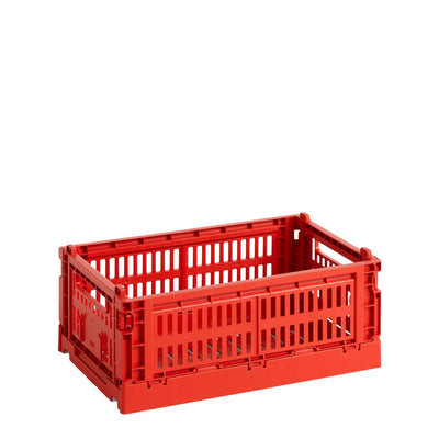 Hay Úložný box Colour Crate S, Red - DESIGNSPOT