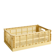 Hay Úložný box Colour Crate L, Golden Yellow - DESIGNSPOT