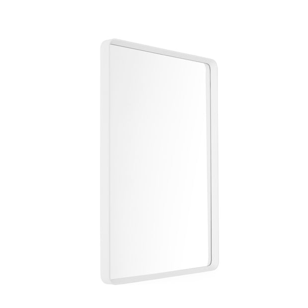 Audo Copenhagen Nástěnné zrcadlo Norm, White - DESIGNSPOT