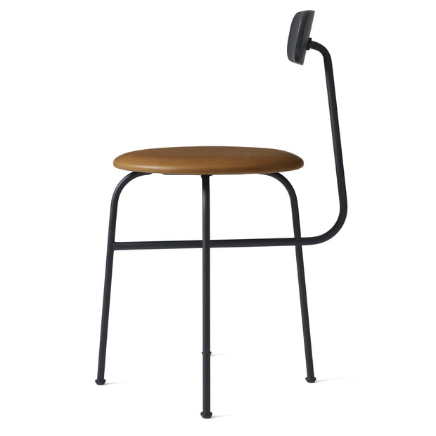 Audo Copenhagen Židle Afteroom Dining Chair, Black / Cognac Leather - DESIGNSPOT