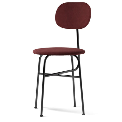 Audo Copenhagen Židle Afteroom Dining Chair Plus, Black Steel / Fiord 581 - DESIGNSPOT