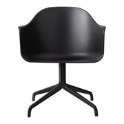 Audo Copenhagen Židle Harbour Swivel Chair, Black - DESIGNSPOT