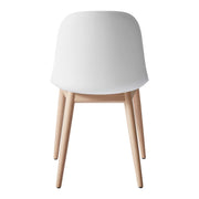 Audo Copenhagen Židle Harbour Side Chair, Natural Oak / White - DESIGNSPOT