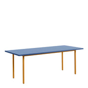 Hay Stůl Two-Colour 200, Ochre / Blue - DESIGNSPOT